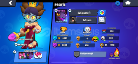 Brawl stars hesap [6k]