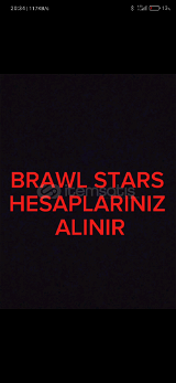 Tüm Brawl Stars hesaplarınız alınır 