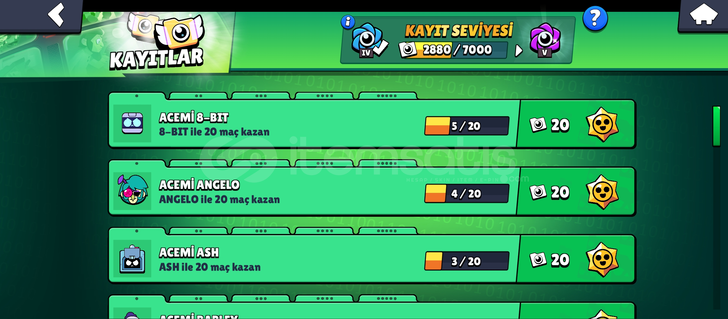 Brawl stars için ortalama bir hesap Brawl stars için ortalama bir hesap