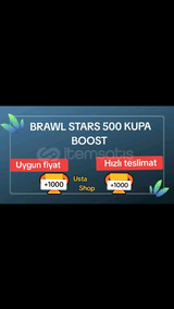 BRAWL STARS KUPA KASILIR (1000 KUPA )