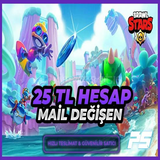 ⭐️Brawl stars mail değişen random hesap⭐️