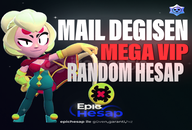 Brawl Stars Mega Vıp Random Hesap