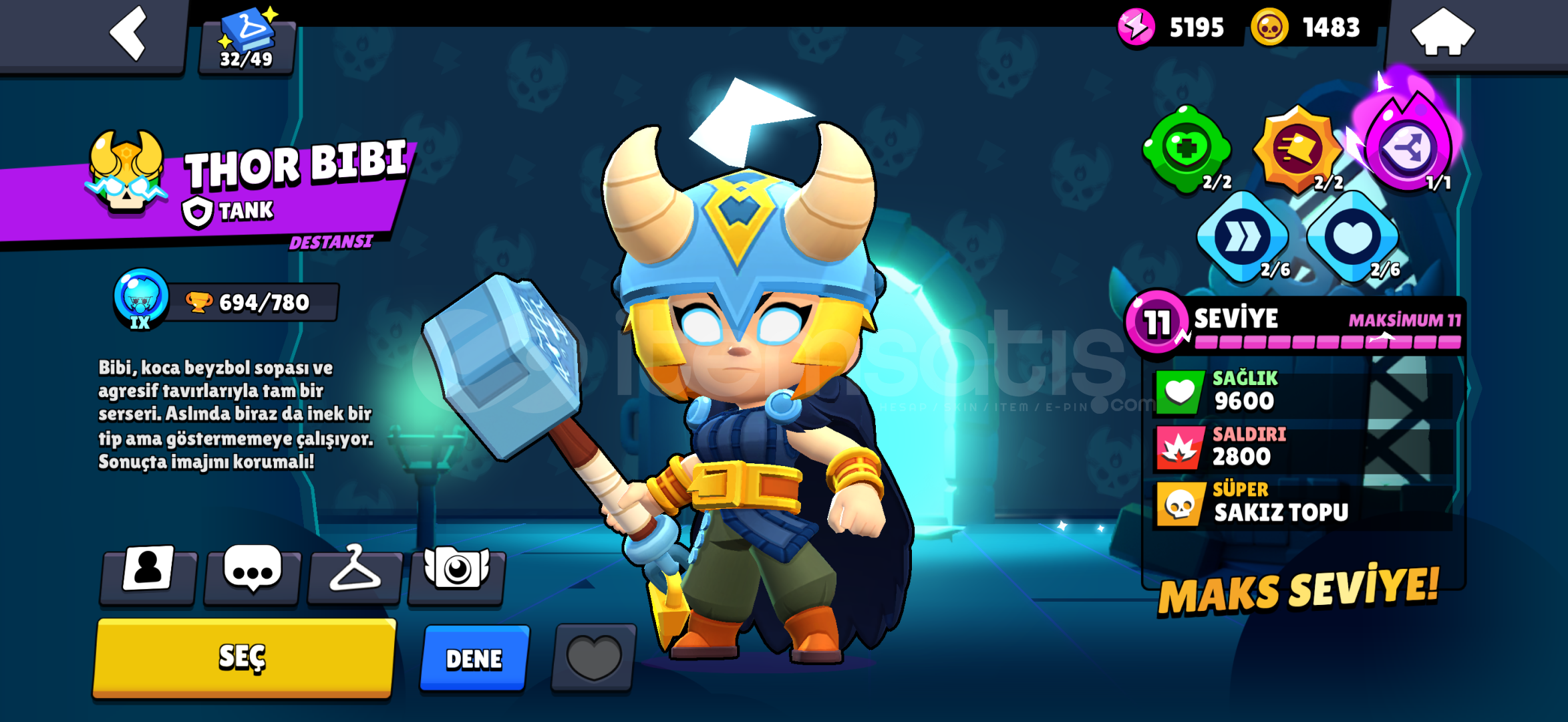 Brawl stars mükemmel hesap Brawl stars mükemmel hesap