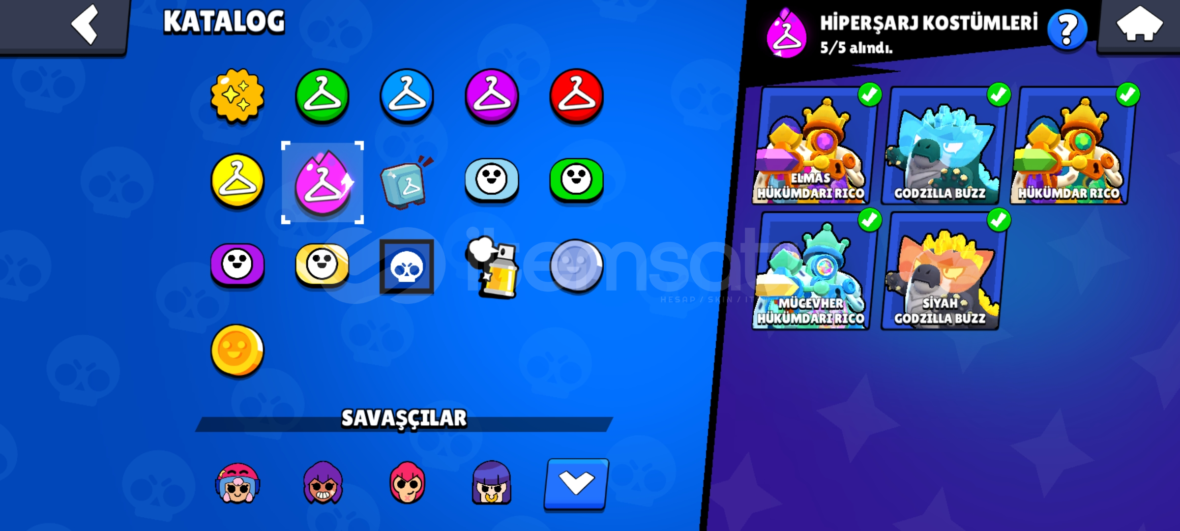Brawl stars nadir 86k EVRENİN EN UYGUN HESABI Brawl stars nadir 86k EVRENİN EN UYGUN HESABI