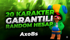 ⭐ Brawl Stars Random Hesap | Anında Teslimat