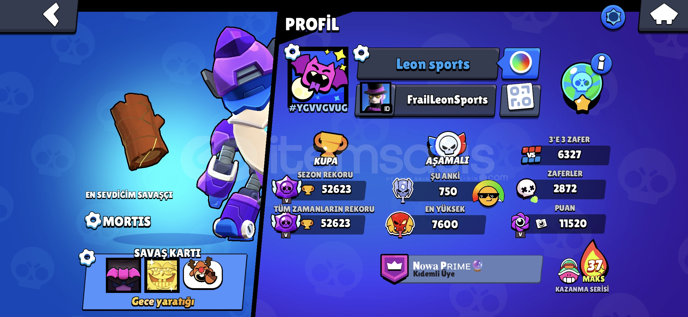 Brawl stars sağlam mainlik hesap bol skinli Brawl stars sağlam mainlik hesap bol skinli