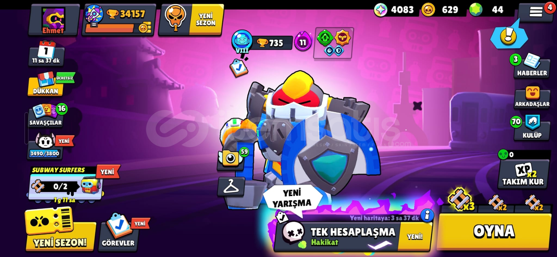 Brawl Stars Satılık Hesap  Brawl Stars Satılık Hesap