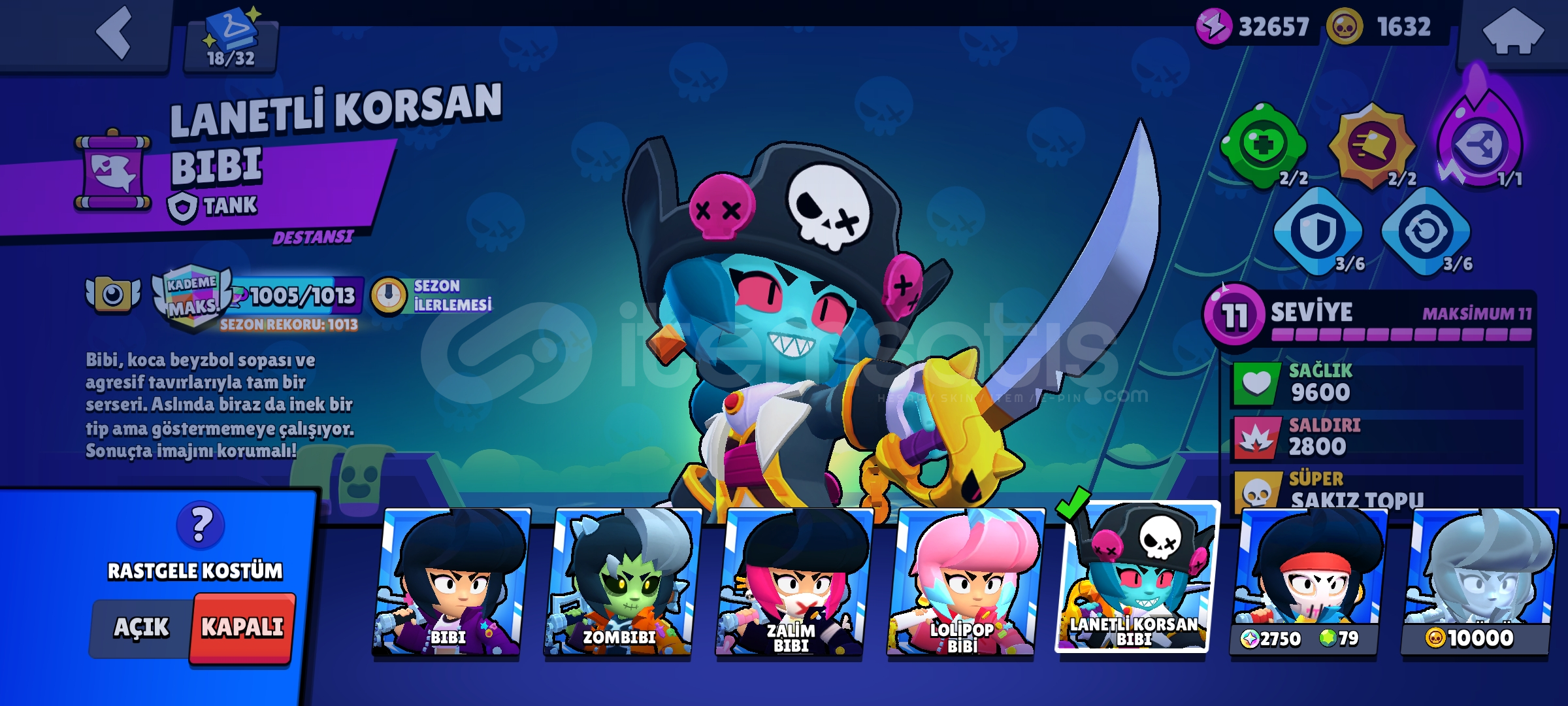 Brawl stars satılık hesap  Brawl stars satılık hesap