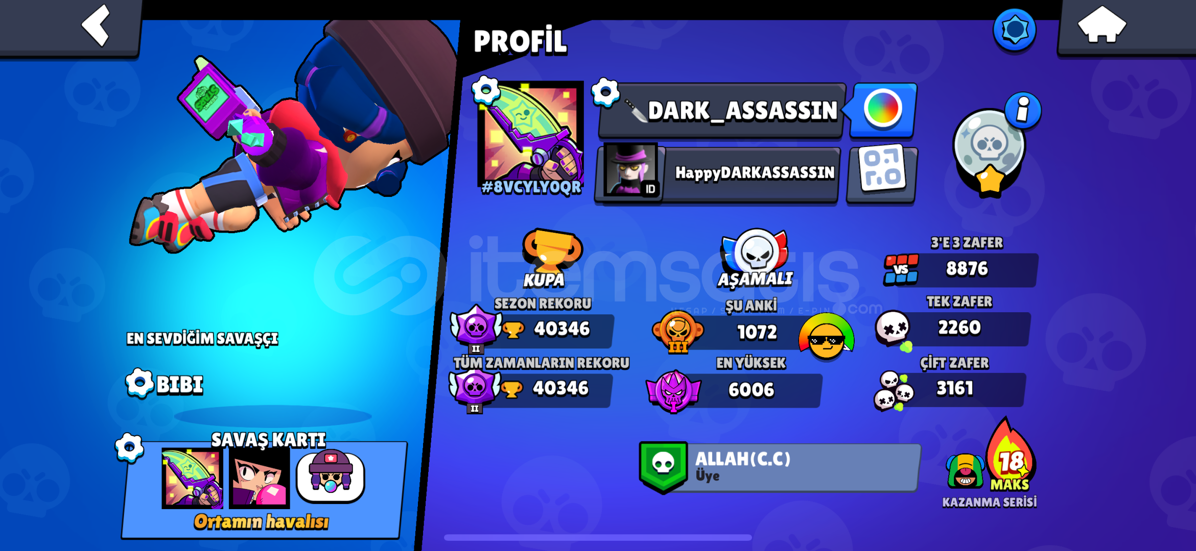 BRAWL STARS ULTRA LÜKS HESAP | 40K |
