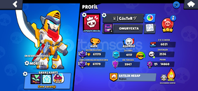 Brawl Stars uyguna dolu hesap.