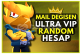 BRAWL STARS VİP RANDOM HESAP