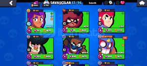 Brawle stars hesabıdır 