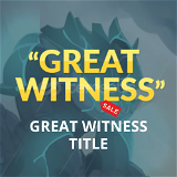Brawlhalla ''Great Witness'' Title