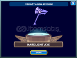 ⭐Brawlhalla Hardlight Axe + Title❤️