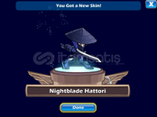 ⭐Brawlhalla Nightblade Hattori