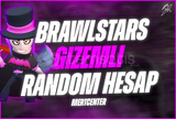 ⭐BRAWLSTARS GİZEMLİ RANDOM HESAP [KALİTELİ]⭐