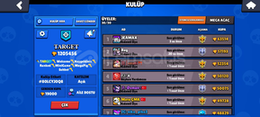 BRAWS STARS 1.2M KULÜP TAM AKTİF 