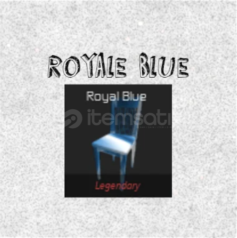 Royale Blue Chair Breaking Point/BP (Limited) Royale Blue Chair Breaking Point/BP (Limited)