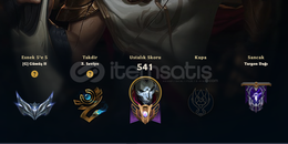 BR / HANDMADE / SILVER / 300 SKIN / LVL 571 BR / HANDMADE / SILVER / 300 SKIN / LVL 571