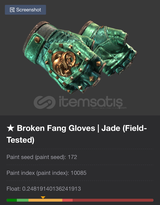 ★ Broken Fang Gloves | Jade (Field-Tested)