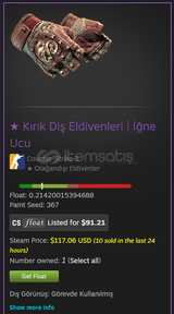★ Broken Fang Gloves | Needle Point (FT)