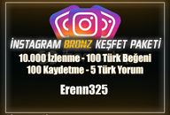 ⚡[BRONZ]İNSTAGRAM KEŞFET PAKETİ⚡