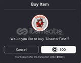 Brookhaven Disaster Pass