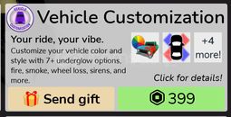 ⭐Brookhaven RP Vehicle Customization⭐ ⭐Brookhaven RP Vehicle Customization⭐