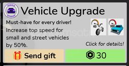 ⭐Brookhaven RP Vehicle Upgrade⭐