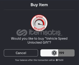 ❤️ Brookhaven Vehicle Speed ❤️
