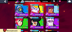 ⭐83 KARAKTERLI BRAWL STARS 47K VE CR 7K HESAP⭐ ⭐83 KARAKTERLI BRAWL STARS 47K VE CR 7K HESAP⭐