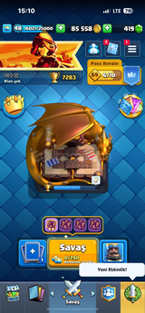 BS+CLASH ROYALE TOKMAK VE ÜÇ TAÇ EMOJİSİ !