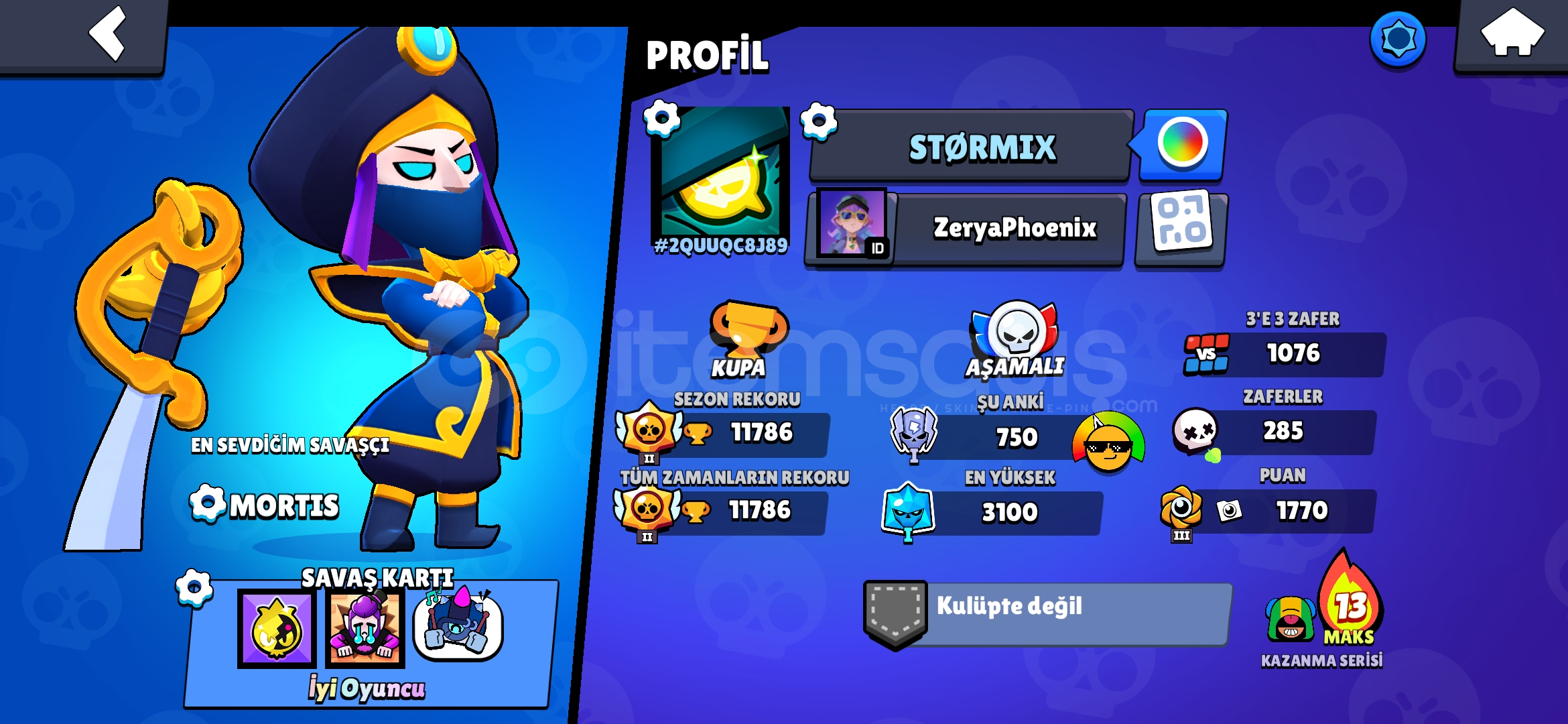 Bs hesabı ve coc hesabı bu fiyata Bs hesabı ve coc hesabı bu fiyata