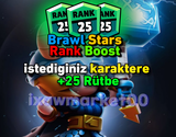 ⭐[BS] İstediğiniz Karakteri 25 Rütbe Boost