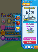 BUBBLE GUM 4X SPACE İNVADER TEAM UP V 