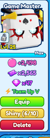 Bubble gum Game Master 