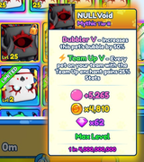 Bubble Gum İnfinity Null Void (mytic shiny) pet