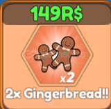 Bubble Gum Mayhem 2x Gingerbread