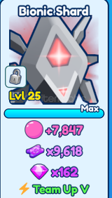 Bubble Gum Sim INF Bionic Shard 1X