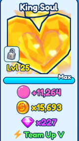 Bubble Gum Sim INF King Soul 1X