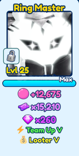 Bubble Gum Sim INF Shiny Mythic Ring Master 1X
