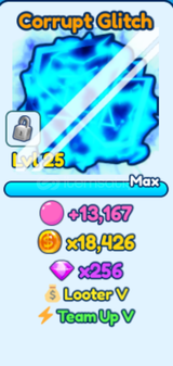 Bubble Gum Sim INF Shiny Corrupt Glitch 1X
