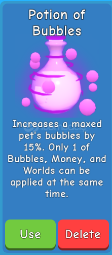 Bubble Gum Sim | 2X POTİON OF BUBBLES Bubble Gum Sim | 2X POTİON OF BUBBLES