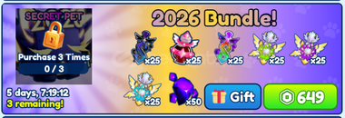Bubble Gum Simulator 2026 Bundle