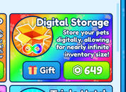Bubble Gum Simulator : Digital Storage 