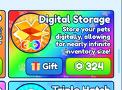 Bubble Gum Simulator Digital Storage