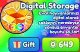 Bubble Gum Simulator Digital Storage(Gamepass)
