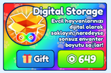 ⭐[Bubble Gum Simulator] DİGİTAL STORAGE |HIZLI 
