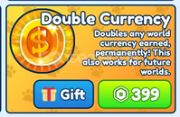 ⭐Bubble Gum Simulator Double Currency⭐