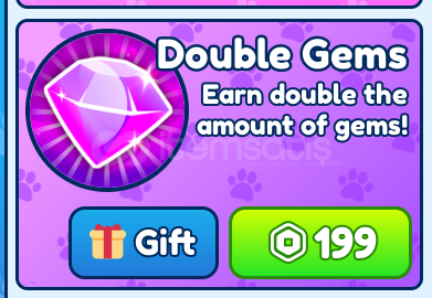 Bubble Gum Simulator Double Gems  Bubble Gum Simulator Double Gems